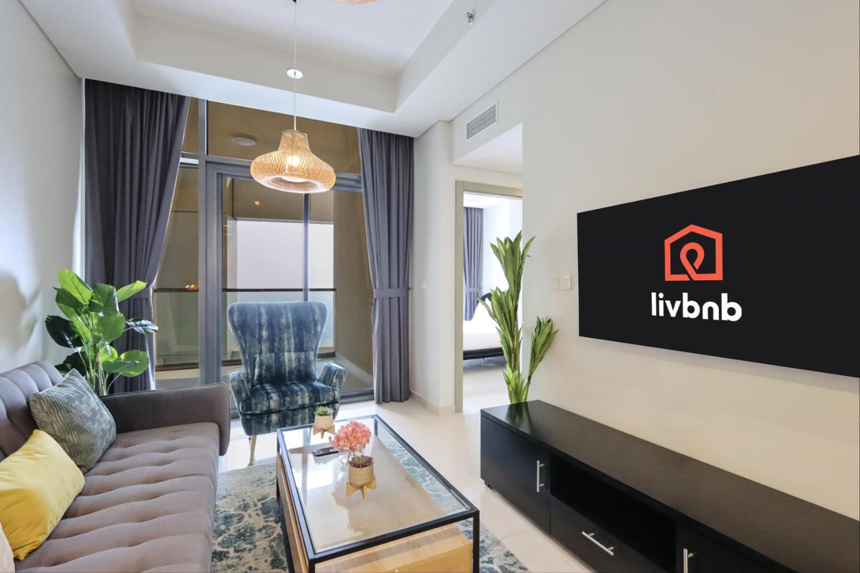 Livbnb - 2b With Maid's Overlooking Sheikh Zayed Road Appartement *